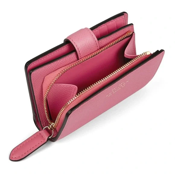 Rare Smythson Continental Wallet (NIB; Pink) - Picture 14 of 16